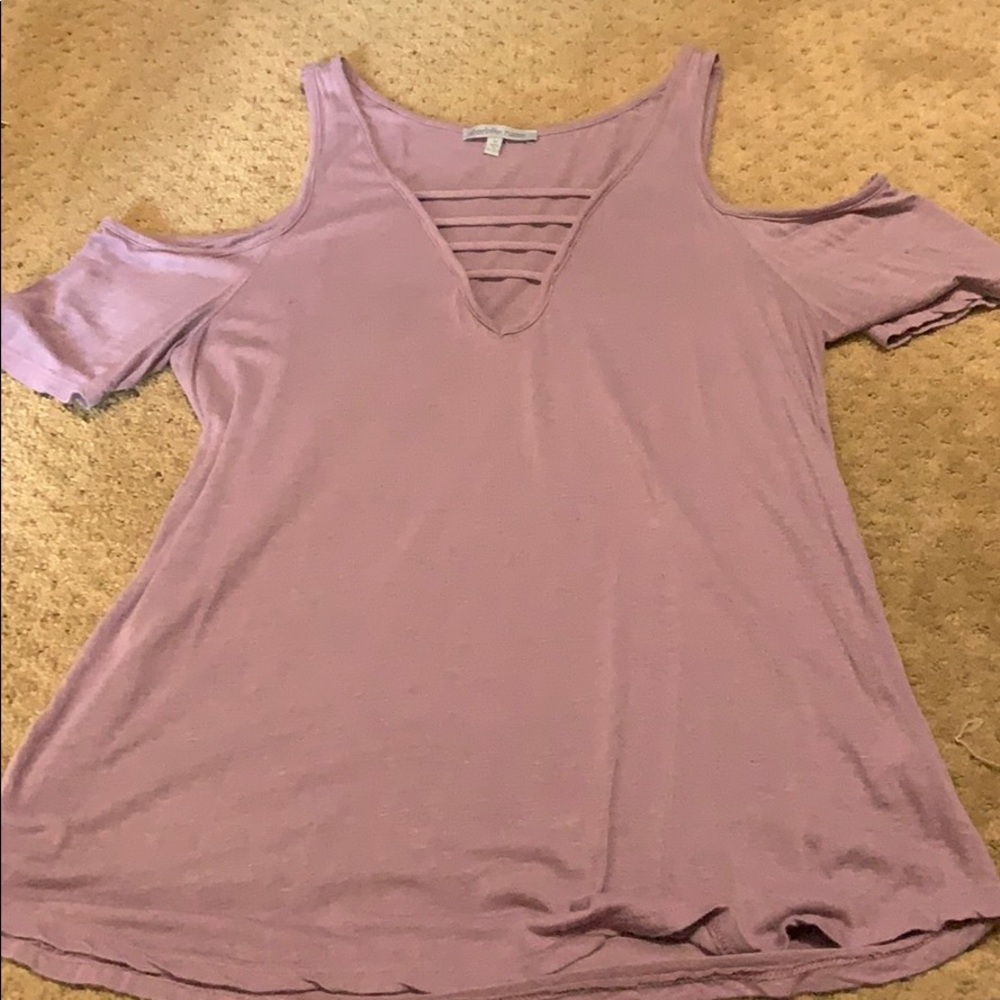 Cold shoulder top